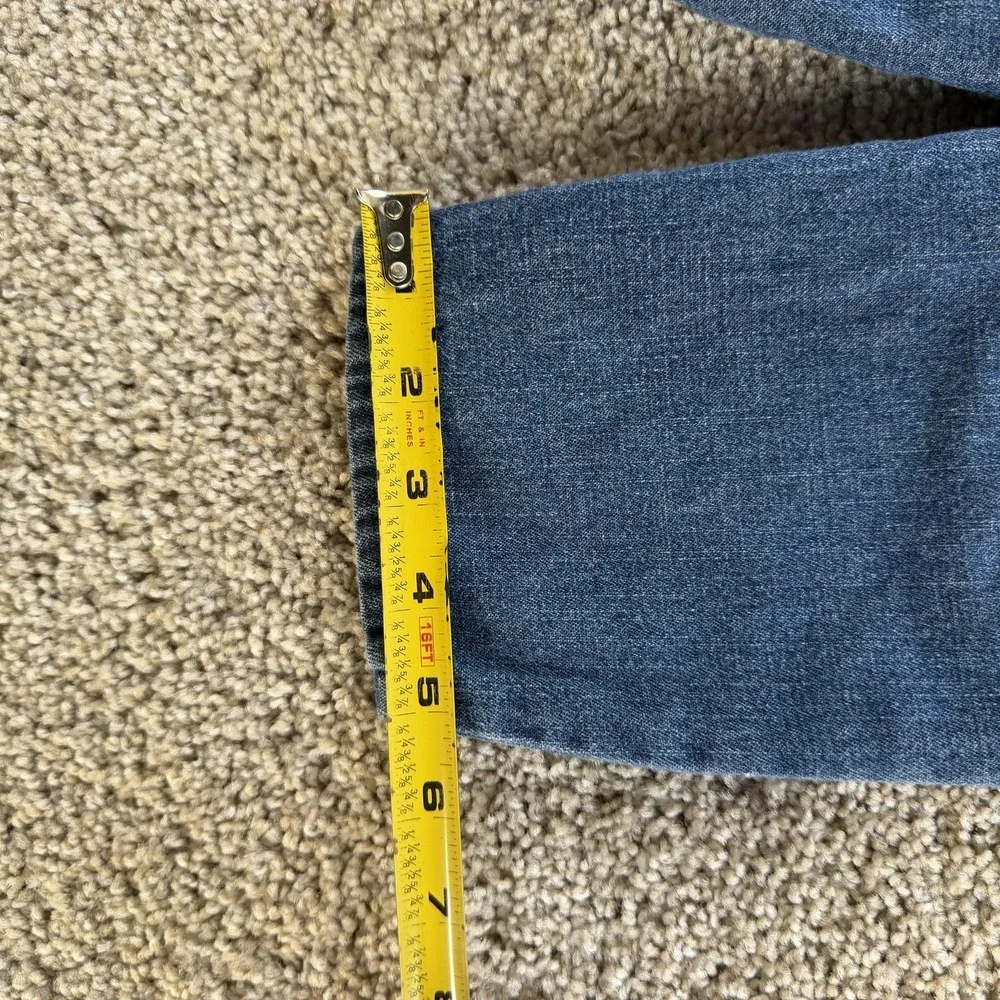 Vintage OshKosh B'gosh Cargo Jeans Baby 6-9 Months Denim Elastic Waist Bear Boys
